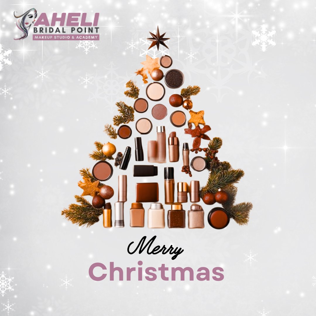 NeetuSaheli's tweet image. ✨🎄 Merry Christmas from Saheli Bridal Point 🎄✨
This festive season, let your beauty shine brighter than Christmas lights 💄💫

#MerryChristmas #SaheliBridalPoint #FestiveMakeup
#BridalMakeup #MakeupStudio #BeautyGoals #HolidayVibes
#IndianBridal #FestiveLook #ChristmasVibes