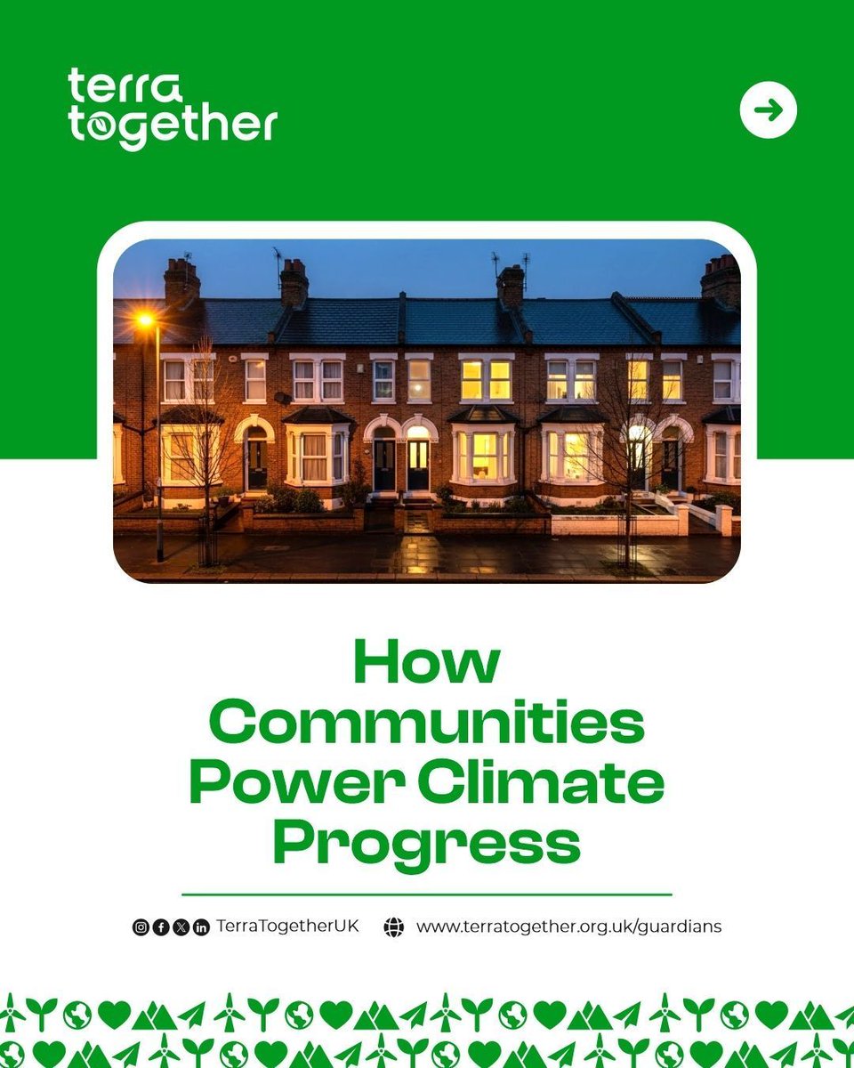 TerraTogetherUK's tweet image. Manchester thrives when neighbours unite. One household can inspire a whole street. 

#CommunityEnergy #ClimateGuardians #OneCity