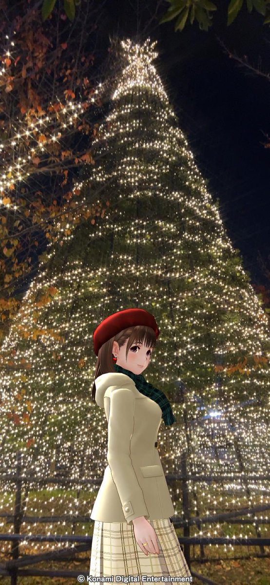 AURA1118's tweet photo. ネネさんとイルミネーション鑑賞✨@お台場
✨🎄✨
#ネネさんHolyNight
#loveplus
#ラブプラス
#plusmas https://t.co/E6td2rfQiH
