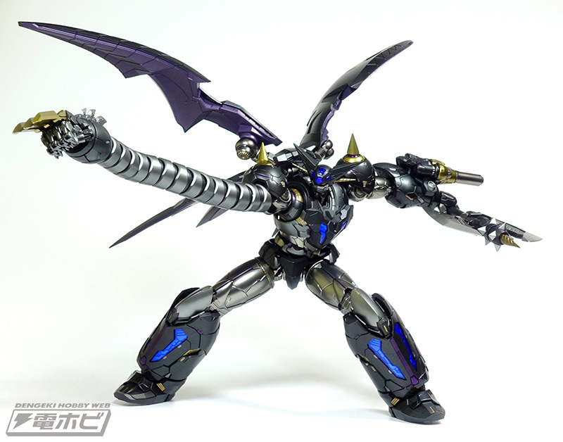 hobby_magazine's tweet photo. 【今日の話題】「#ゲッターロボ」シリーズより2025年12月末にいよいよ発売される「ブラックゲッター」の合金可動フィギュアをレビュー！新シリーズ「ARTIFACT-X」第1弾のポテンシャルを確認！

https://t.co/JtDjaYITqG

#ARTIFACTX https://t.co/XAAmiVbrIe