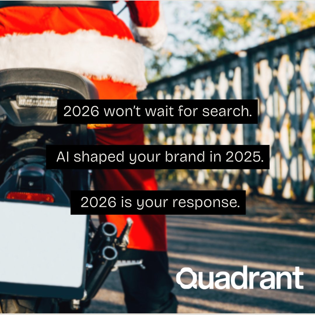 Quadrantproject's tweet photo. Not your typical wrap-up.

This year was about building quietly, learning quickly, and paying attention before the shift became obvious.

As a small holiday gift, we also quietly launched our new website 🎄

2026 feels close. We’re ready 🚀

https://t.co/2TmO3zh1oT https://t.co/vX0K92gqAL