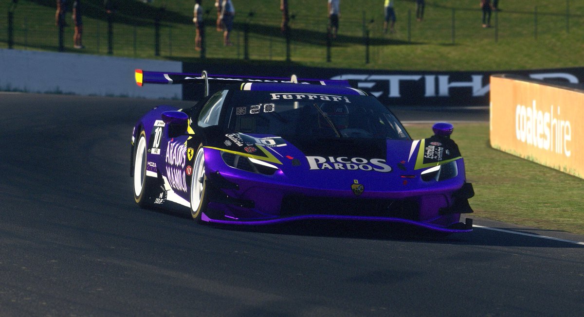 AradosManoloSRT's tweet photo. Desde AMSRT os queremos mostrar uno de los logros conseguidos esta año, Top35 en la gt3 endurace,a pesar de ser uno de los años mas complicado pero seguimos con el sueño a tope. Os queremos desear un feliz fin de año 2025! 
FELIZ 2026 A TODOS! 
💜💛🖤 🤍

@AradosManoloSRT 
#AMSRT https://t.co/OZ3lqYGwS9