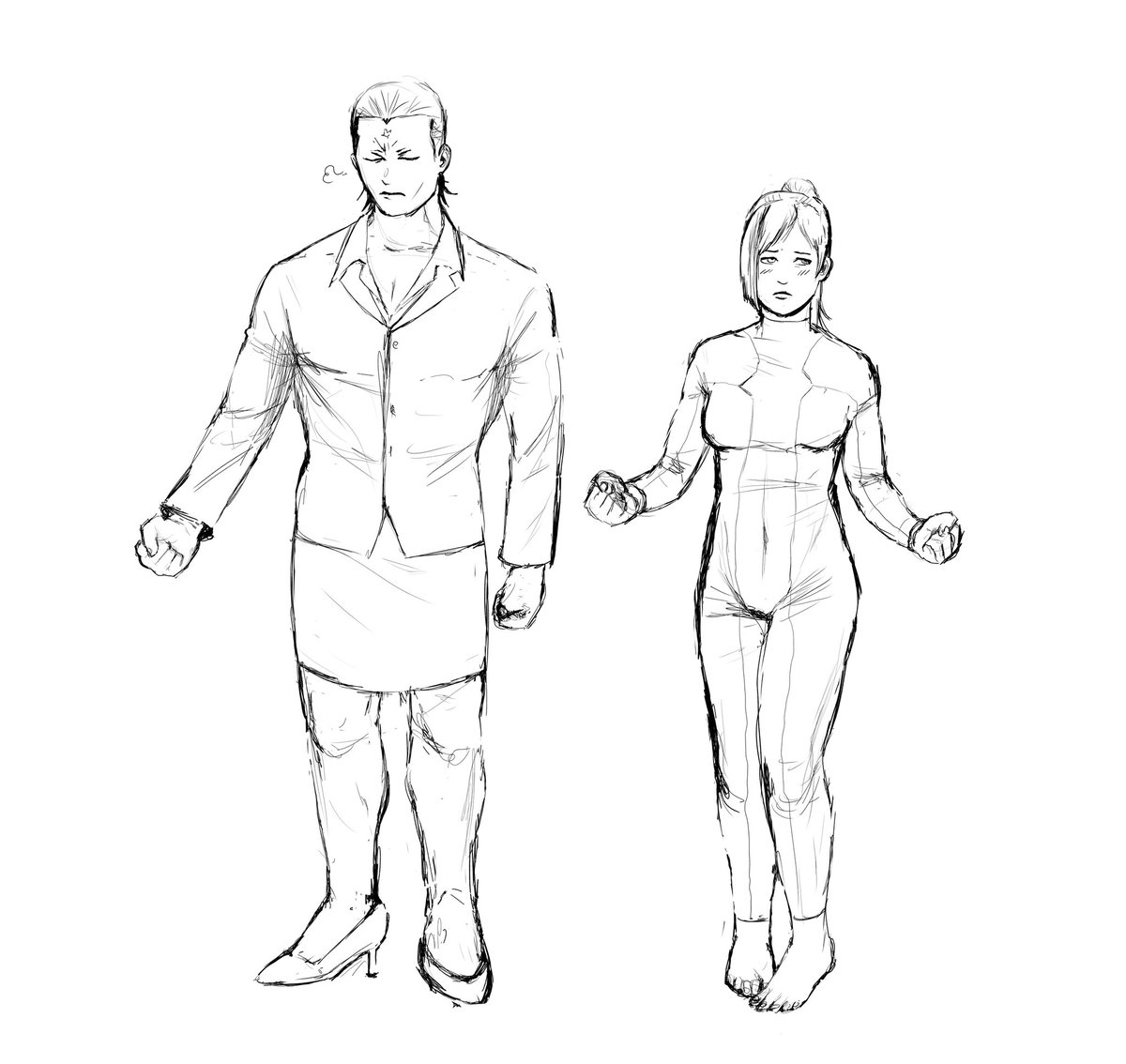 eeeeeeboy251553's tweet image. So, number 1 was Kano, and number 6 was Kaede. Avony, I hope you like Kano in a skirt. #KenganOmega #KenganAshura #kngn #kngn夢