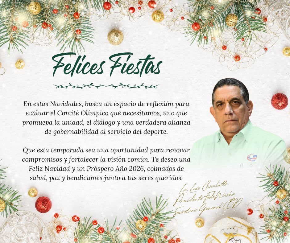 ¡FELICES FIESTAS!