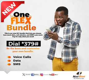 NetOneCellular's tweet photo. Flex your way into 2026! โจ
Say goodbye to limits and hello to your perfect mix of data, calls, and SMSs. OneFlex keeps you connected your way.
Dial *379# and step into the new year like a boss.
#FlexYourConnection #YourDigitalSolutionsNetwork #TheWorldInOne https://t.co/KwMhiZaKM9