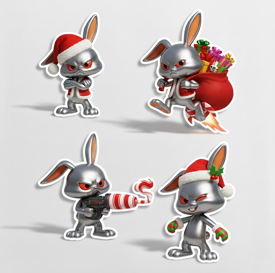 abirsaheeb's tweet photo. Hype & Action-Oriented (Best for Engagement)
Caption:The Metal Rabbit is taking over Christmas! 🐰
We are celebrating the festive season with a special Tbook Airdrop!
join:
@realtbook #Airdrop #ChristmasCrypto #NFTStickers #NewYear https://t.co/yn5lHgvmOF