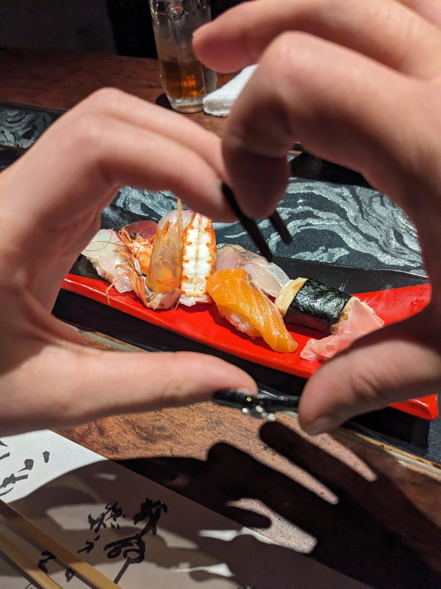 Xmasパーティー🎉
お寿司👍