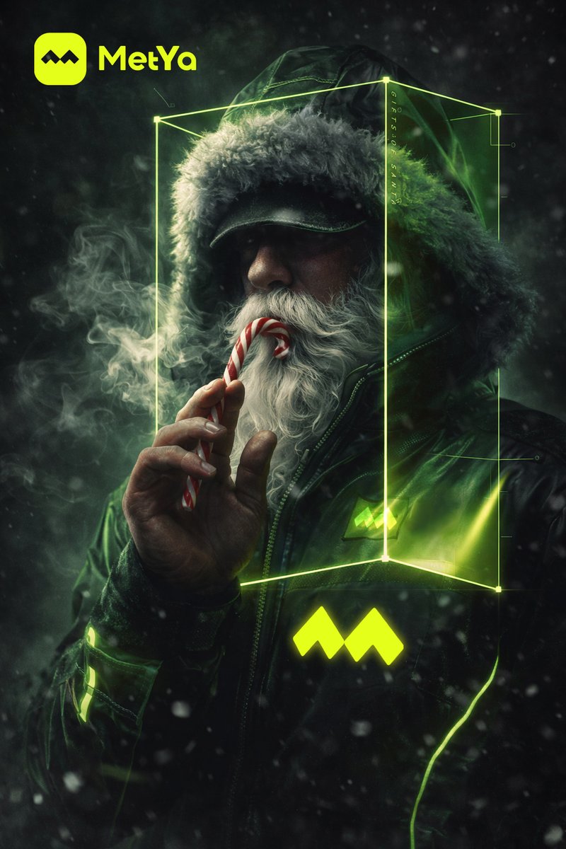 С Рождеством от MetYa 🎄✨

Спасибо за доверие, энергию и моменты, которые мы создаём вместе.
Больше связей, больше реальной пользы и больше побед в 2026 году. 🤝💚

#MetYa #Web3 #AI #marrychristmas