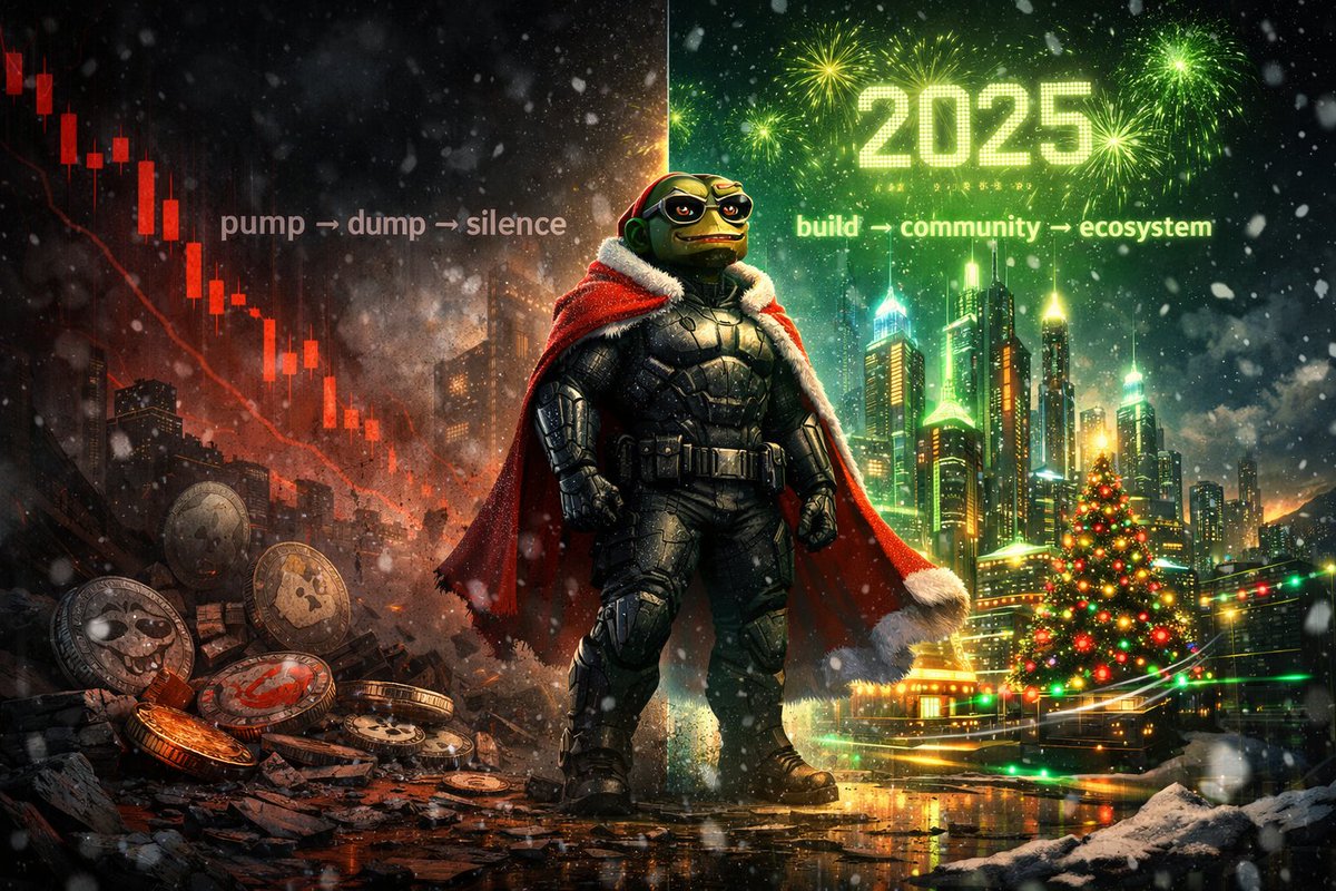 Do you know one unique trait of pepe unchained  over other memes...?

Old meme coins had their moment.
Pump → dump → silence. ❌

Now look at the other side of the screen 👇
#PepeUnchained isn’t here for hype cycles.
We’re building through Christmas 🎄
We’re scaling into 2026