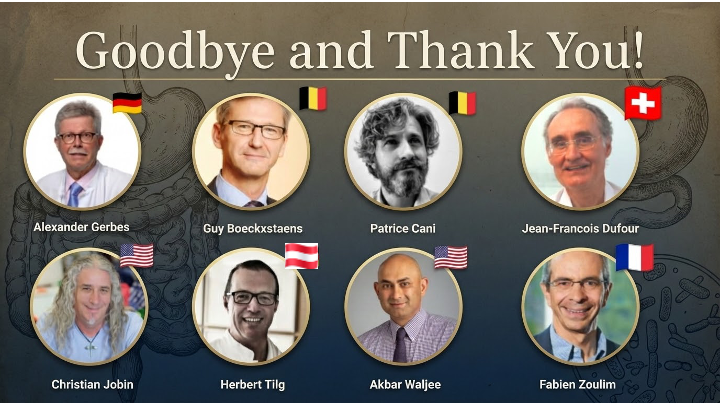 Gut_BMJ's tweet photo. We also say goodbye and thank you, as well as warmly welcome, a number of members of #TeamGUT
We say a huge thank you to Professor Alexander Gerbes @AlexanderGerbes, Professor Guy Boeckxstaens @BoeckxstaensLab, Professor Patrice Cani, Professor Jean-Francois Dufour @dufour_jf, Professor Christian Jobin, Professor Herbert Tilg, Professor Akbar Waljee @AkbarWaljee, and Professor Fabien Zoulim. Thank you for everything you have done for @Gut_BMJ from Professor Emad El-Omar @emadelomar and all at #TeamGUT
We warmly welcome some new research superstars to the #TeamGUT fold from around the globe. We welcome Professor Hongliang Li, Professor Alexander Ford @alex_ford12399, Professor Debbie Shawcross @DebbieShawcros1, Professor Nageshwar Reddy @DrDNReddy, Professor Amit Singal @docamitgs, Professor Jonel Trebicka @JonelTrebicka, Professor Chiara Braconi @chiarabraconi, Professor Nadim Mahmud @nadimmahmud and Professor Francisco Javier Cubero @CUBEROlab. It is great to have you as part of #TeamGUT
We look forward to the new and exciting developments ahead in 2026 and beyond
#GUTPortfolio @FrontGastro_BMJ @BMJOpen_Gastro @BritSocGastro #GUTScience @bmj_company