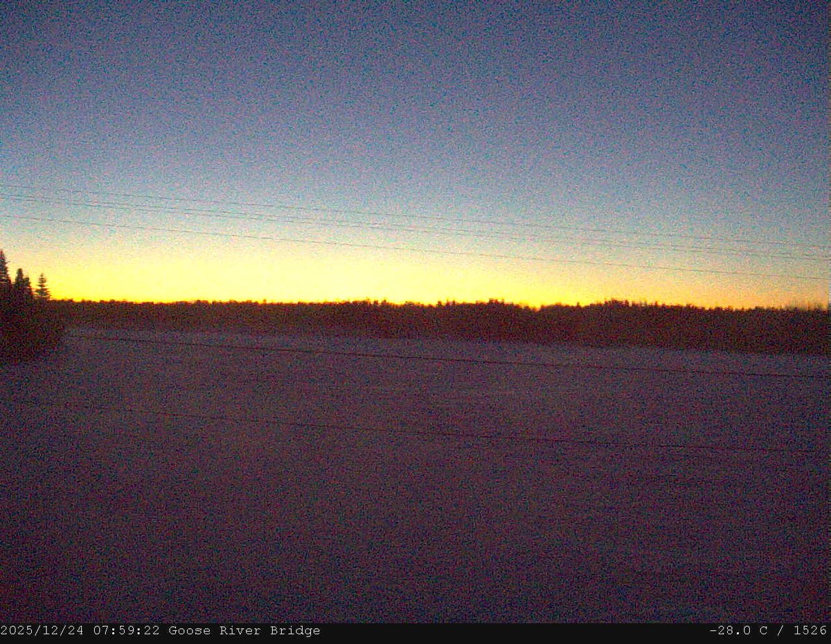 rcbstormpost's tweet image. Nippy Christmas Eve morning in western &amp;amp; central Labrador.

Low -36.4°C at Wabush #YWK coldest since Feb 17, 2024.

Low -35.6°C at Churchill Falls #ZUM coldest since Feb 5, 2024.

Low -26.4°C (thru 8am) at Goose Bay #YYR coldest since Jan 22, 2025.

stormpost.com/cams_nl.pl #nlwx