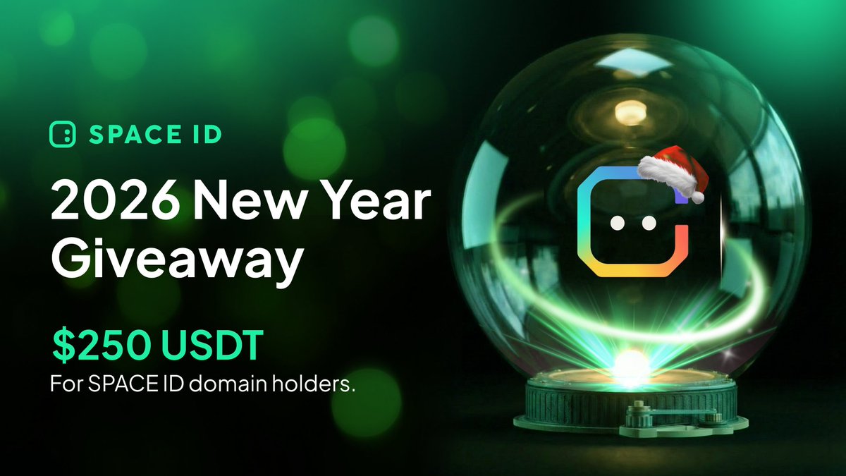NEW YEAR. NEW IDENTITY.

<a href="/Chain_GPT/">ChainGPT</a> x <a href="/SPACEID/">SPACE ID</a>

Win $250 rewards for your SPACE ID domain - identity meets AI-powered crypto tooling 🤖✨

Follow both accounts, repost, and drop your domain below.

Rewards are sent directly to your onchain identity.