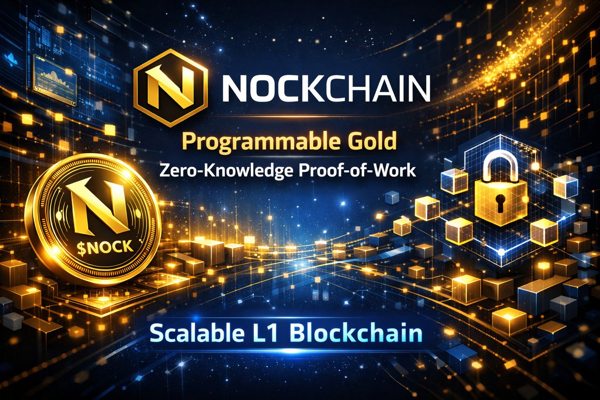 MrMaxcr's tweet photo. Nockchain is a revolutionary Layer-1 blockchain powering programmable gold with Zero-Knowledge Proof-of-Work (ZK-PoW). 

Built for scalable, secure, and cost efficient digital assets and sovereign apps with no on chain gas overhead. 📈💡 https://t.co/JQo0ODsyZi