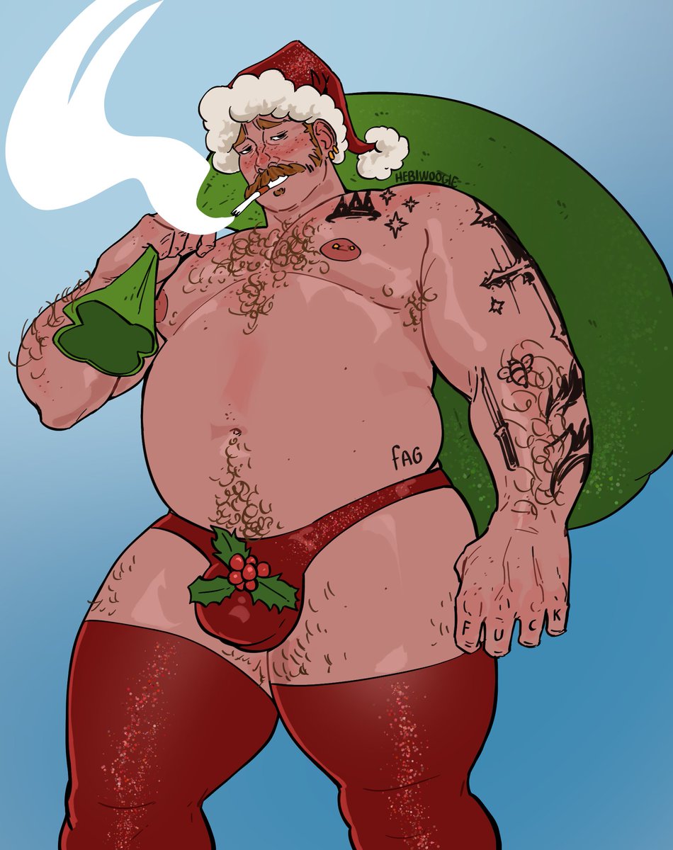 hebiwoogie's tweet photo. hohoho, have you been naughty this year https://t.co/qjfm03qvsq