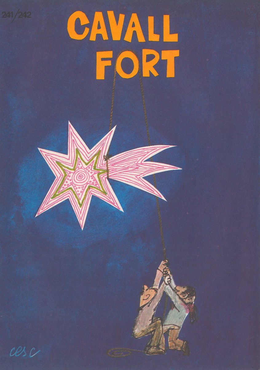 cavallfort's tweet image. Avui fem 64 anys!

Per molts anys, Cavall Fort!

Il·lustració: Cesc