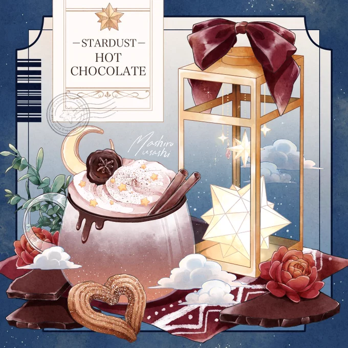 #MerryChristmas ⋆꙳ 【再掲】星屑ホットチョコレート