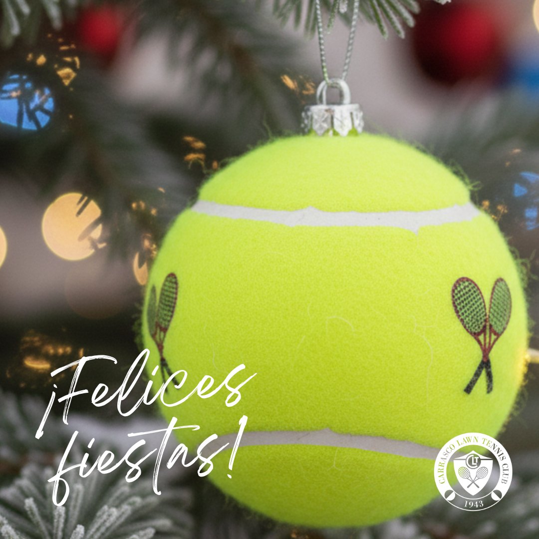 Desde Carrasco Lawn Tennis Club les deseamos una muy Feliz Navidad 🎄

Que la unión, la paz y el espíritu de encuentro acompañen cada instante de estas fiestas ✨