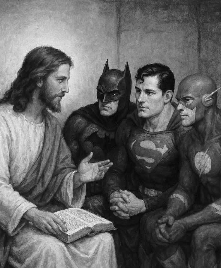 fawollo13's tweet image. "E ricordatevi: da grandi poteri derivano grandi responsabilità"
#Gesù