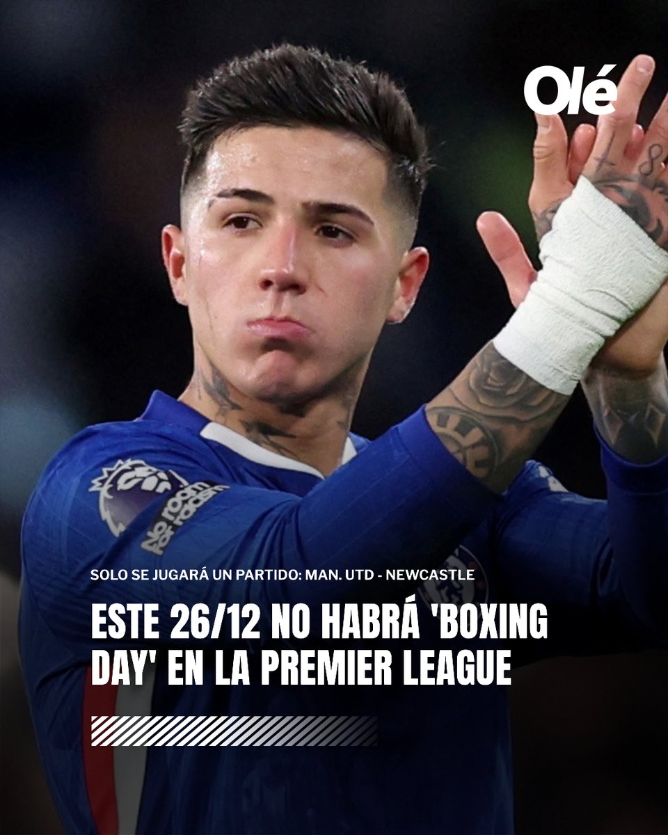 DiarioOle's tweet image. TODO ES DOLOR: ESTE AÑO NO HABRÁ 'BOXING DAY' EN LA PREMIER LEAGUE 😥❌🎅🏻

📺 Según informan en Inglaterra, la decisión se debe a que las cadenas dueñas de los derechos de TV de la liga inglesa presionaron para que la fecha se juegue durante el fin de semana; y no de manera…
