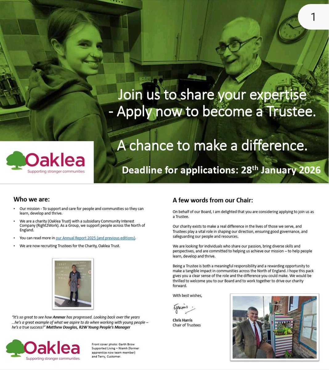 Oaklea Trust tweet media