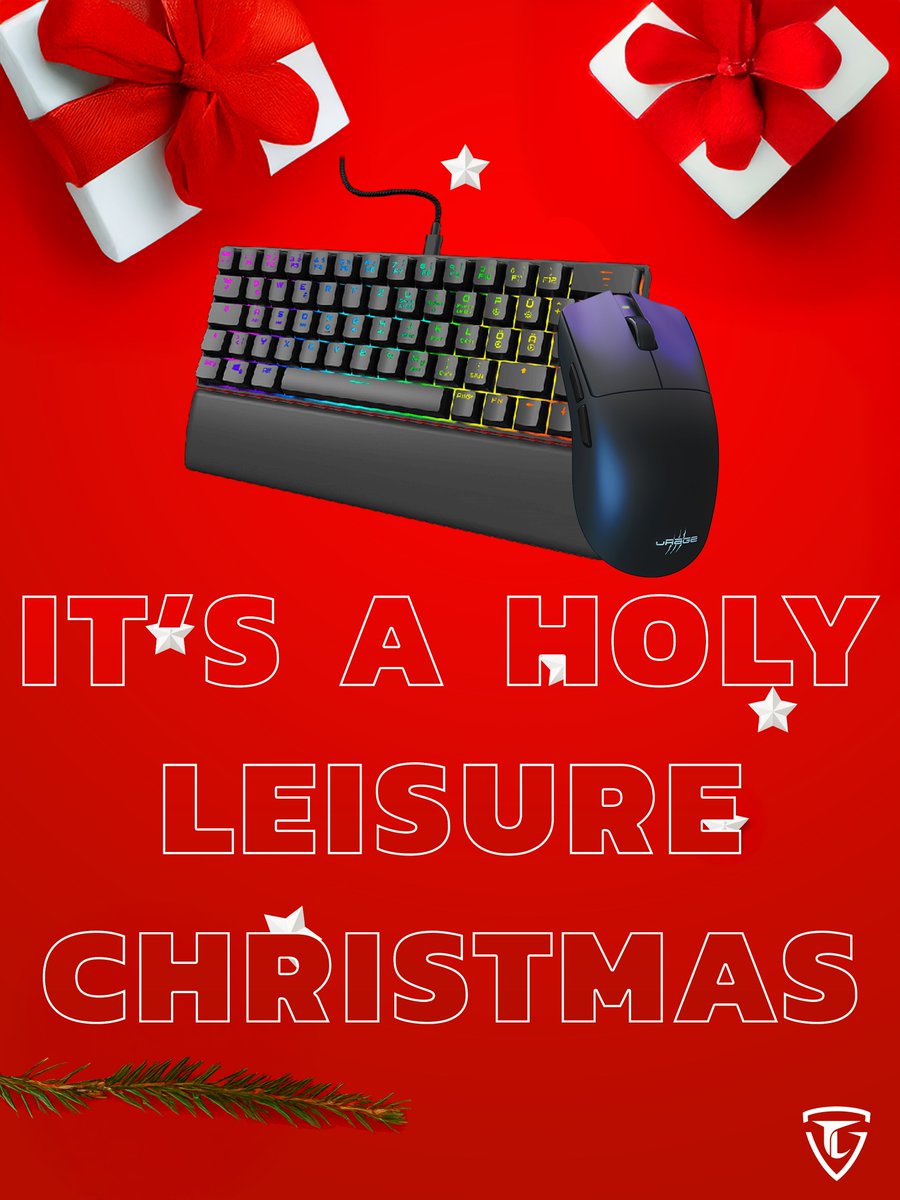 Team_LEISURE's tweet image. 🎄 TEAM LEISURE WEIHNACHTSGEWINNSPIEL 🎮

Was steht dieses Jahr auf eurem Gaming-Wunschzettel?
Zeigt es uns und sichert euch die Chance auf fettes uRage-Gear! ✨

🎁 Zu gewinnen:
⌨️ uRage Gaming Tastatur
🖱️ uRage Gaming Maus

👉 So macht ihr mit:
1️⃣ Postet ein Bild oder…