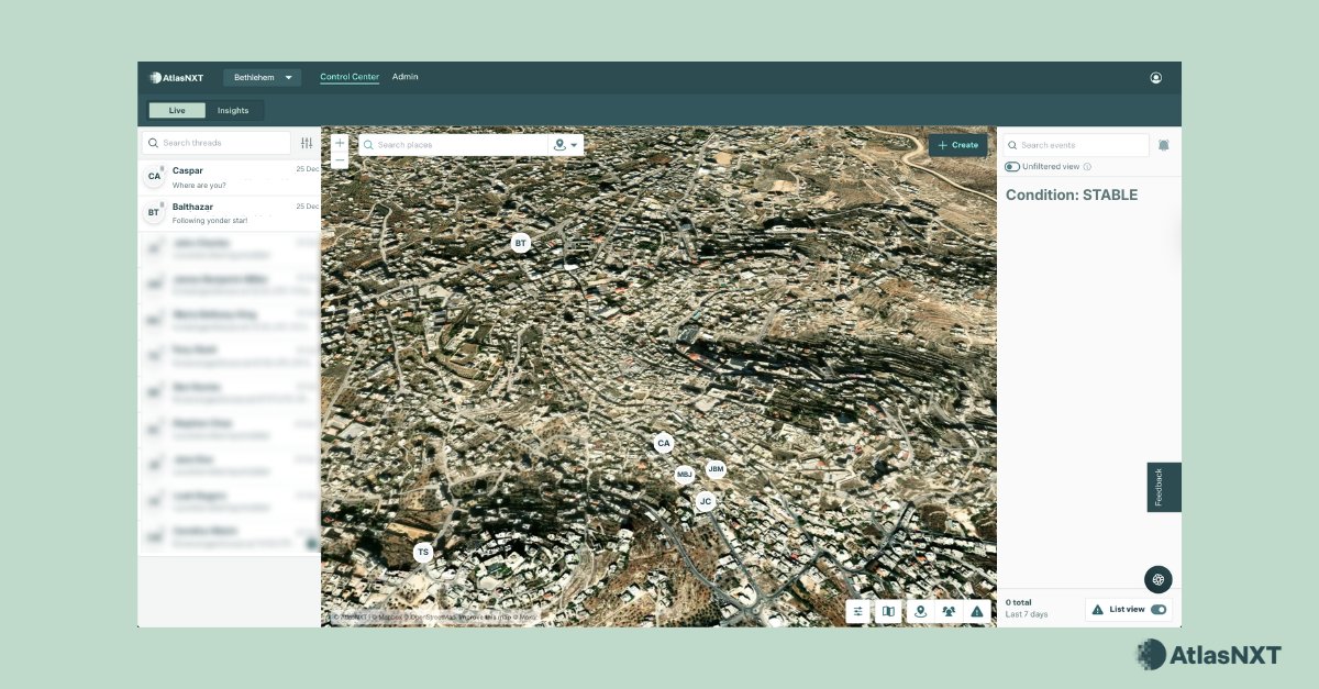 Need to move beyond celestial based navigation? Notify your team of significant events with location based comms from AtlasNXT - Merry Christmas from all of us at Track24. zurl.co/f2ftc