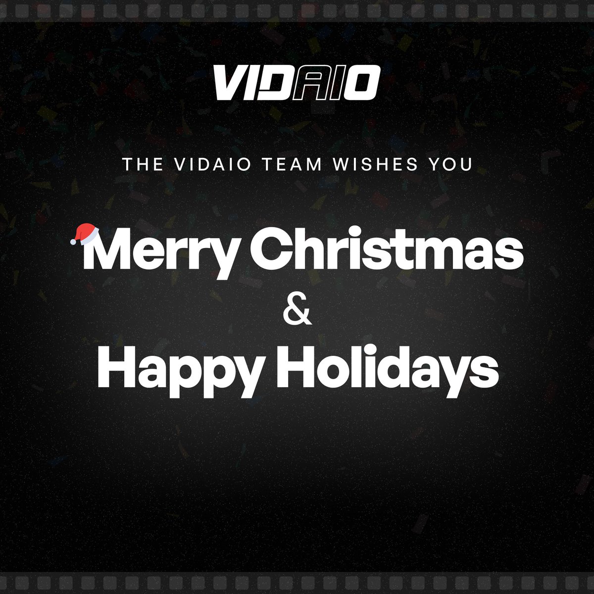 🎄Merry Christmas and Happy Holidays from us all at Vidaio! 🎅

Thanks for all your support this year. It's been an amazing ride so far, and we're just getting started!