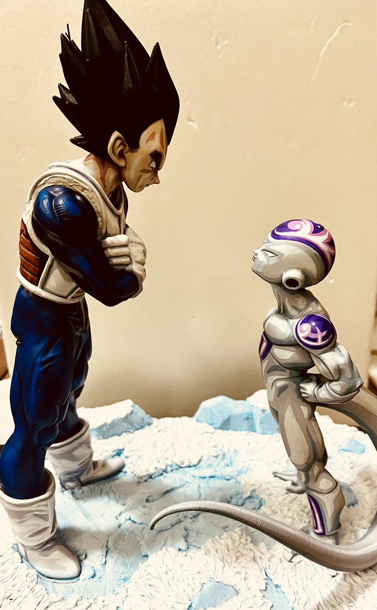 ドラゴンボールベジータブルーフィギュア改造リペイント リペイント
