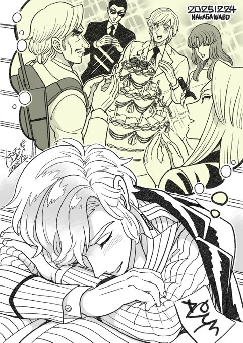 【12/24】中川くんお誕生日おめでとう!せめて夢の中で幸せであれ… 