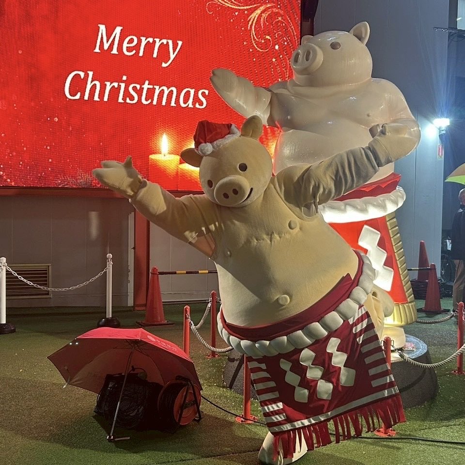 ぶーちゃんサンタから、みなさんにメリーぶーリスマス!!🐷🎄 ぶー ぶーちゃんサンタから、みなさんにメリーぶーリスマス!!🐷🎄 ぶー