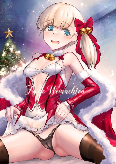 クリスマスなので、どっかから借りてきたサンタコスを着てる神鷹ちゃんを再掲…