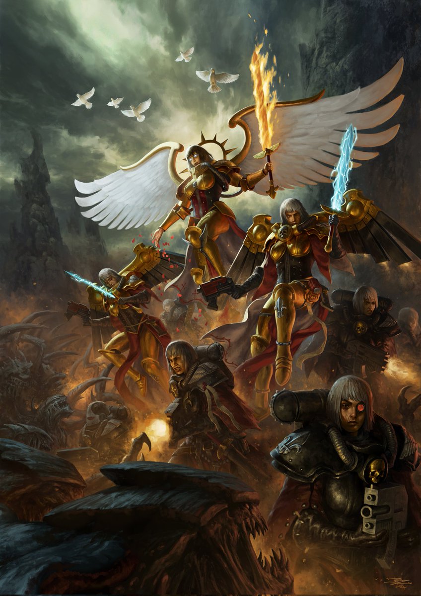 ⚜️“𝕾𝖆𝖎𝖓𝖙 𝕮𝖊𝖑𝖊𝖘𝖙𝖎𝖓𝖊”⚜️

Art by <a href="/BastienJez/">Bastien Jez</a>