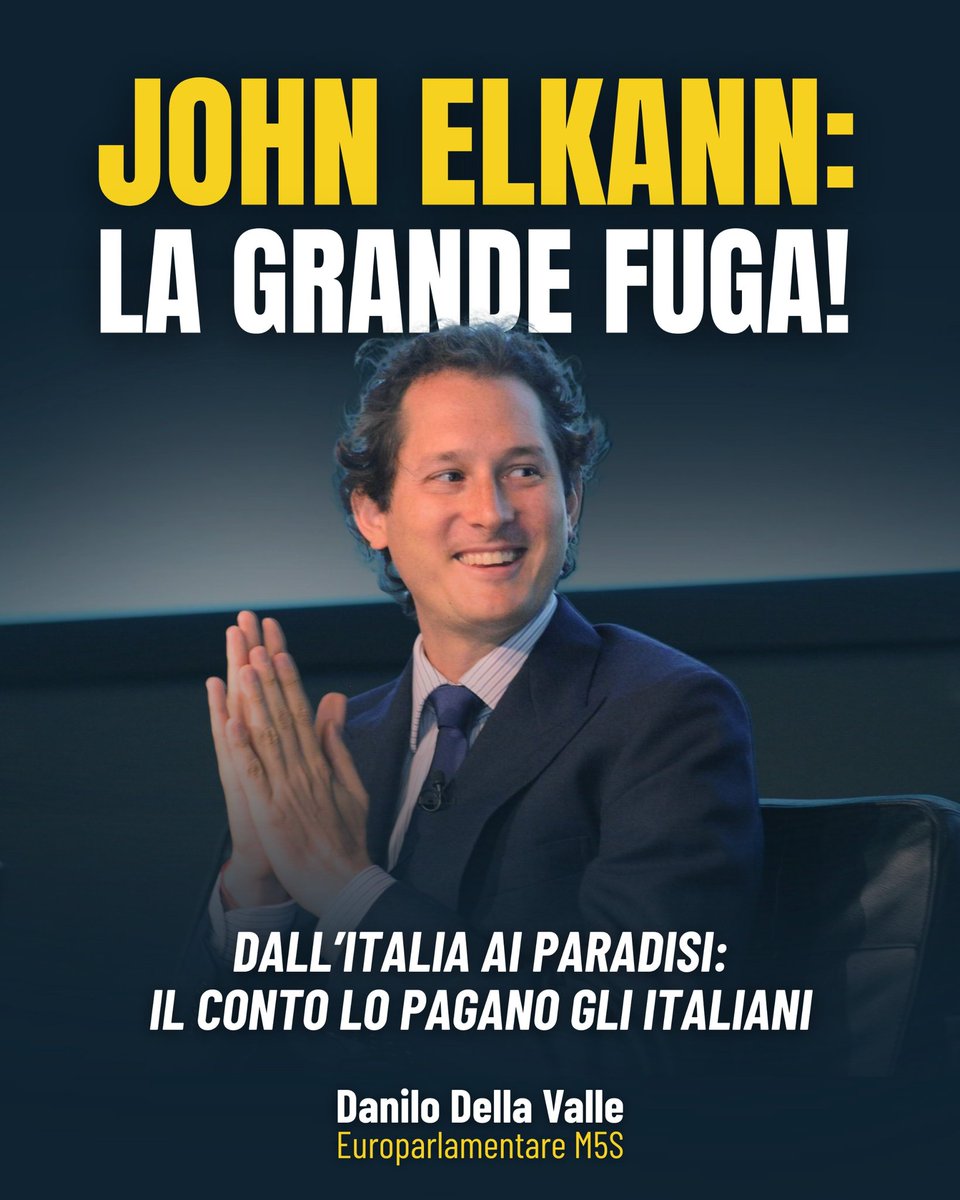Dani_DellaValle's tweet image. Per anni il sistema Elkann-Agnelli ha beneficiato di aiuti pubblici italiani, tra contributi diretti, incentivi, cassa integrazione e sostegni statali.
Secondo quanto ricostruito da Panorama, parliamo di oltre 220 miliardi di euro.

Oggi, però, il cuore industriale se ne va.…