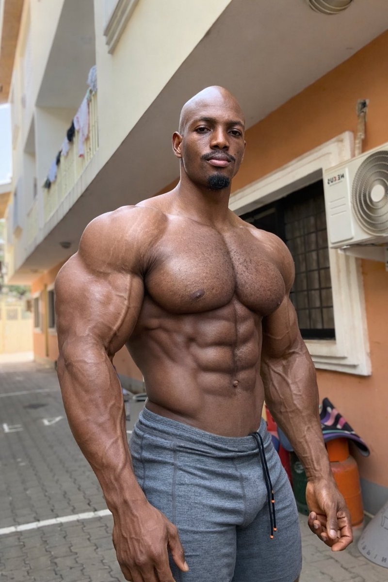 nezeeradams's tweet image. Roids can get me to this level? 🤔
Do you think it will be worth it? 
#kingnezeer #natural #physique #AI
