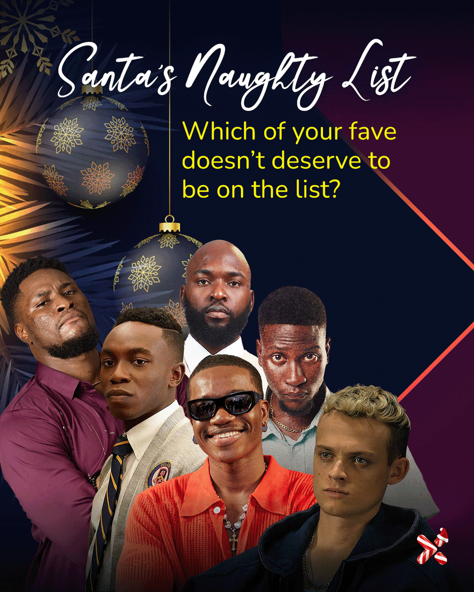 ShowmaxNG's tweet photo. Which character from your favourite shows do you think deserves to snag the top spot on Santa’s naughty list?
#BelAir #UTIShowmax #AMCloseOfBusiness https://t.co/bEVuueKyvO