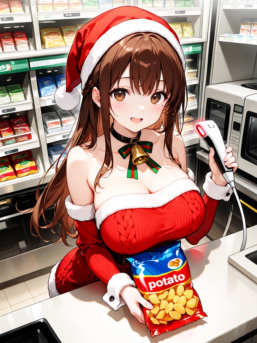 いらっしゃいませ♡ 素敵な一日を…✨ SFW illustration