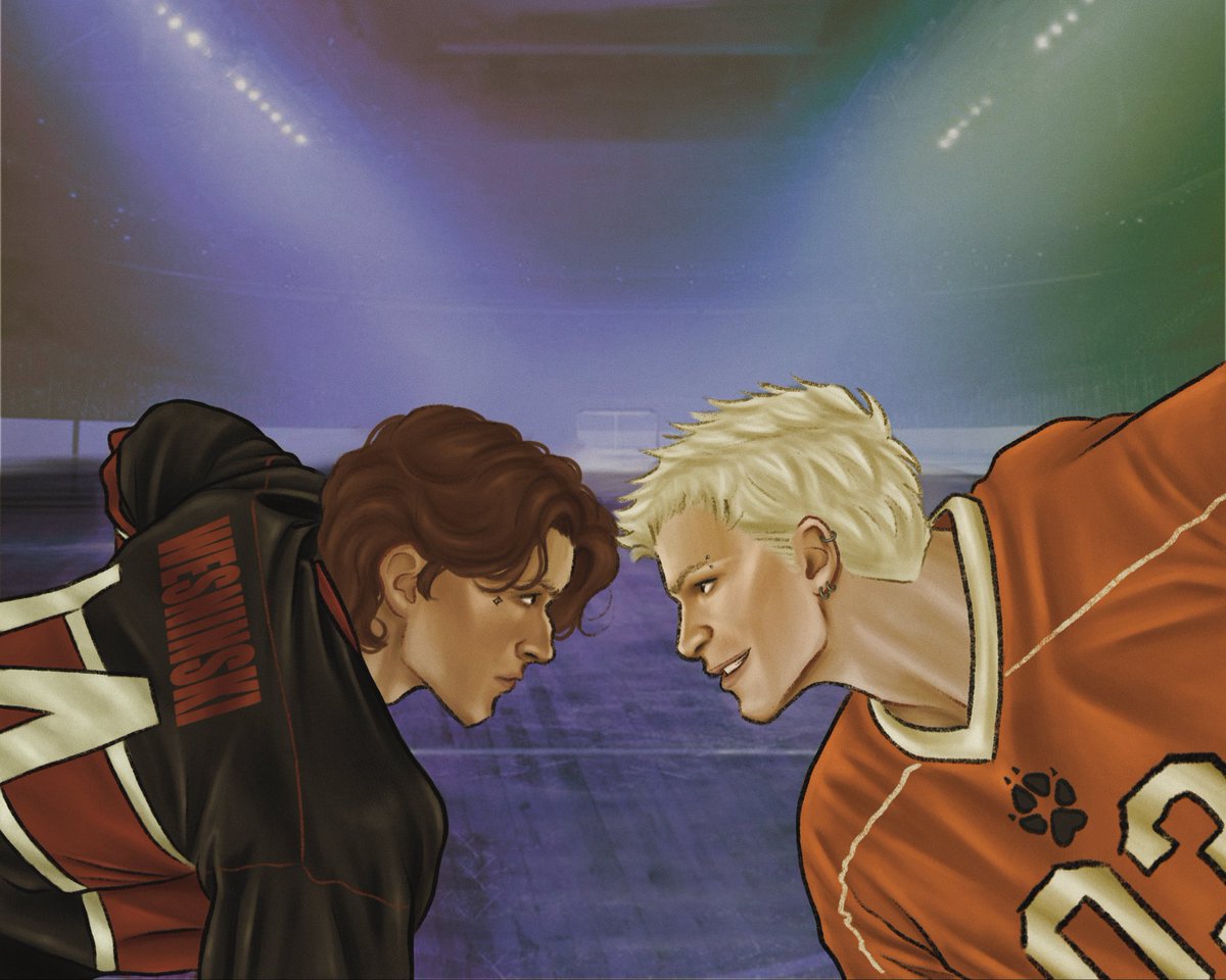 ch1ckenpeck's tweet image. Raven Neil AU x Heated Rivalry 
#andreil #aftg