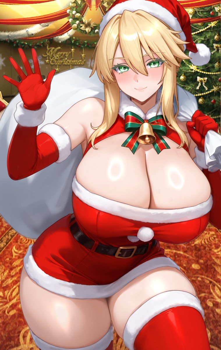 Santa LArtoria!
"Master, would you be my Reindeer?"