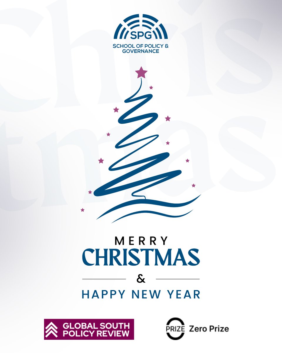 The School of Policy and Governance tweet media