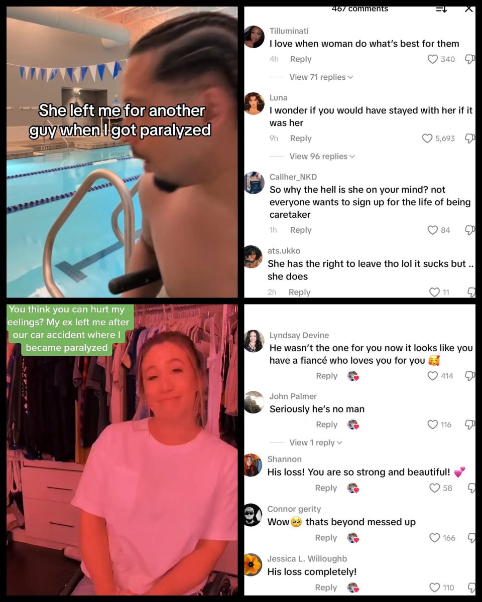 venom1s's tweet image. Look at the difference in comments.

When a man says - Why did my wife leave me for another guy when I got paralyzed.

All women support the wife.

When a woman says - My ex left me after I got paralyzed.

All women abuse the ex.

This is the problem with women these days.