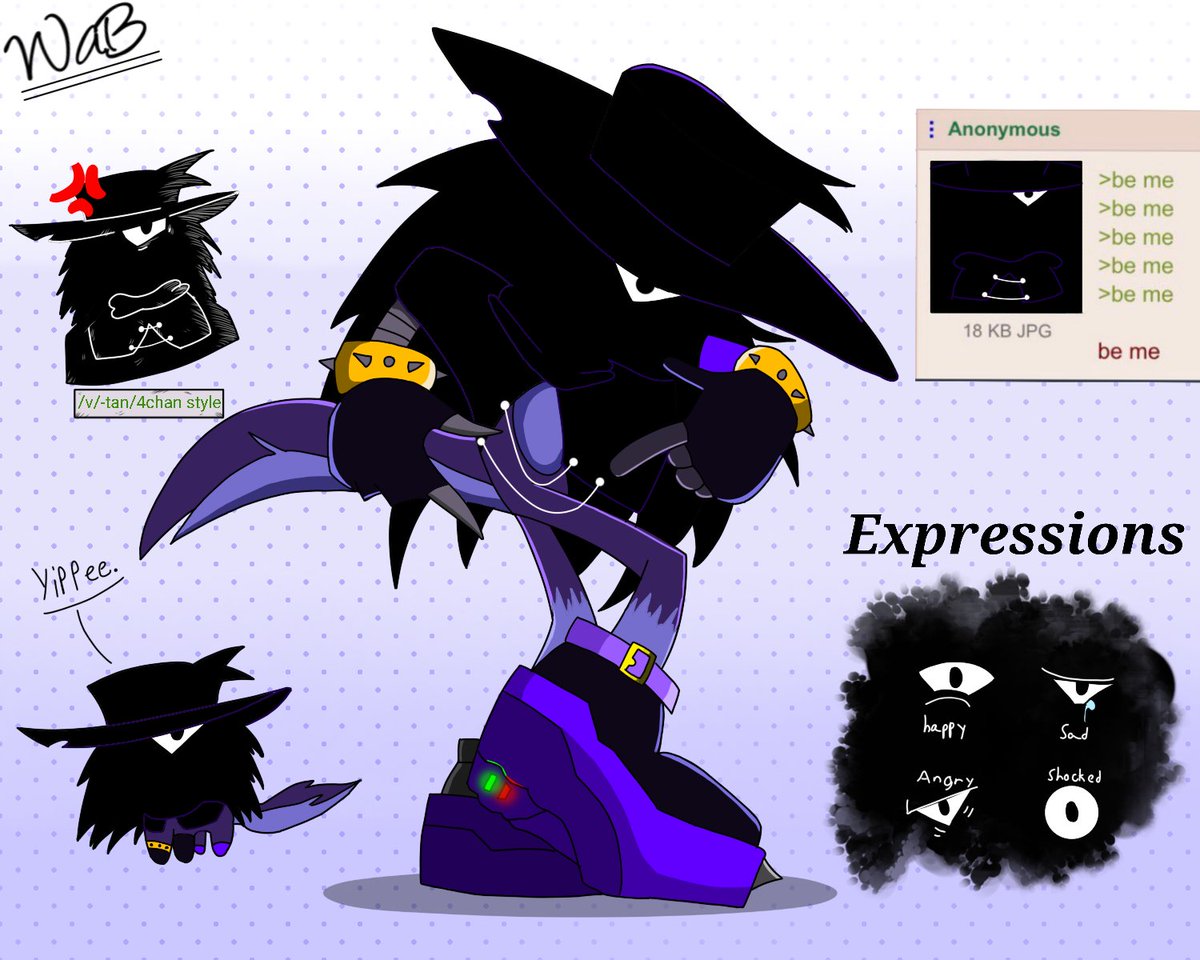 The creature that features. Little ol drawing of mine.