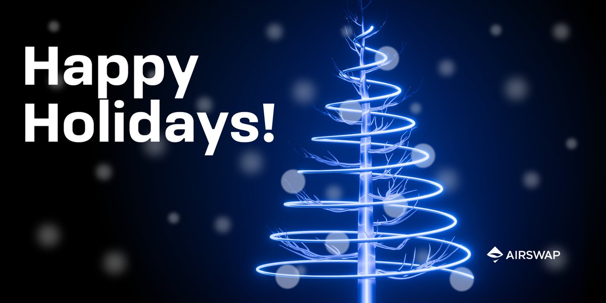 airswap's tweet photo. Thanks for being part of the journey... see you in the new year! 🤍 https://t.co/fy7bj632S1