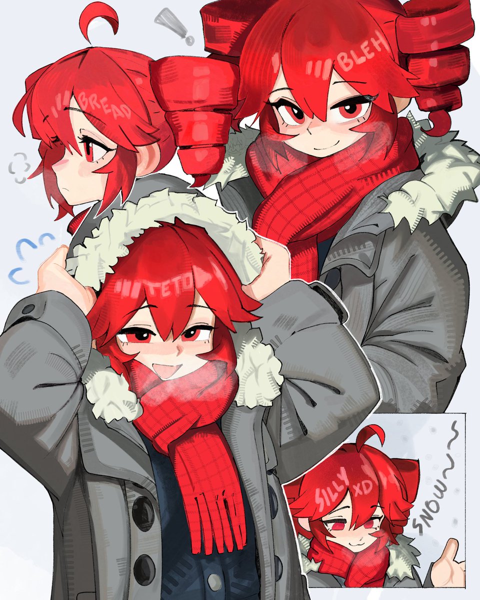 linnees_waos's tweet image. Winter Teto!!