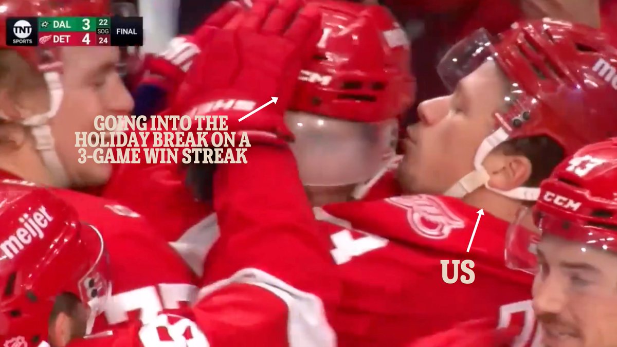 DetroitRedWings's tweet image. 🎅