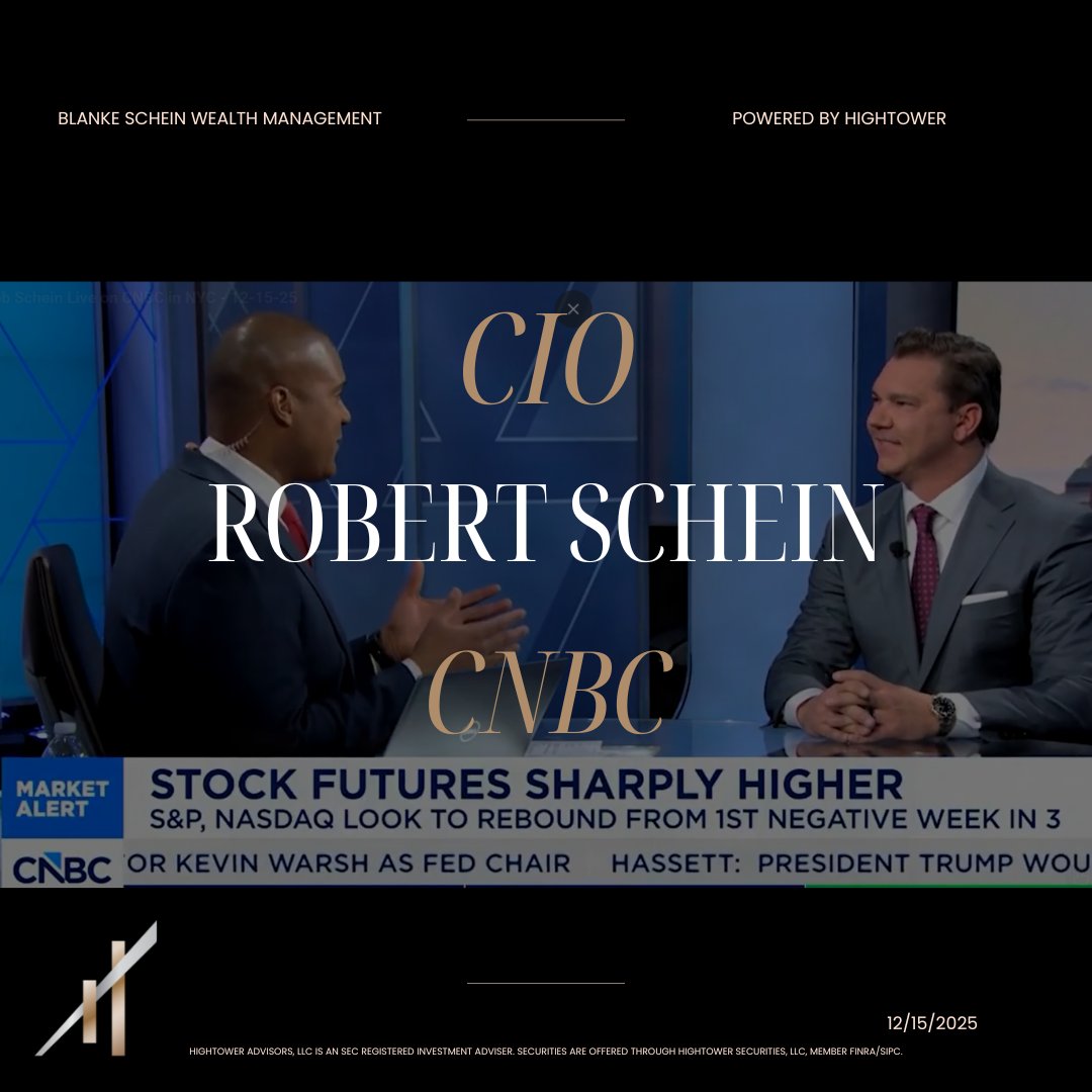 BlankeScheinWM's tweet photo. CIO Rob Schein Live on CNBC in NYC: https://t.co/PDGIk9atP6 https://t.co/H3PxHN9IpC