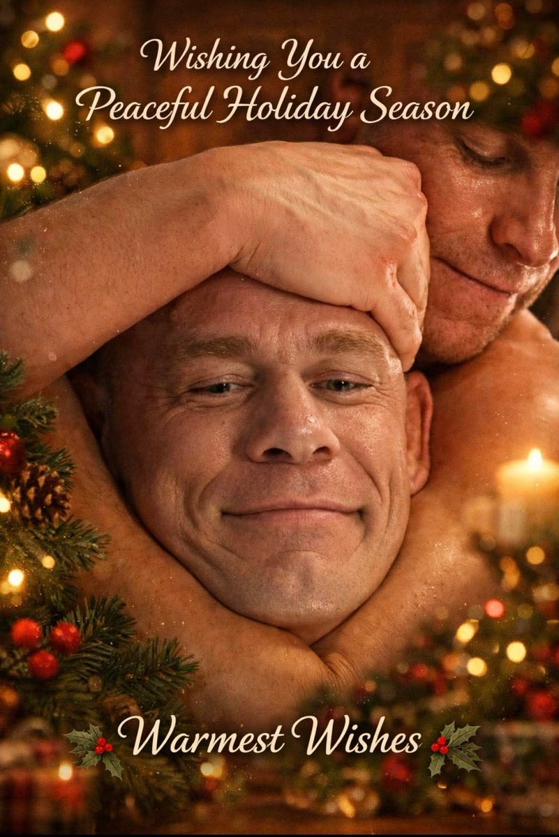 KayfabeNews's tweet image. May your Christmas be as cozy and warm as John Cena's final submission hold.