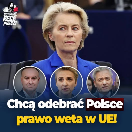 "PILNE i złe wieści z Parlamentu Europejskiego❗ Właśnie przegłosowano rezolucję, która otwiera drogę do likwidacji prawa weta dla Polski w kluczowych decyzjach Unii Europejskiej!
👉 Absolutnym skandalem jest, że poparli to europosłowie z Lewicy i Polski2050 (Robert Biedroń,