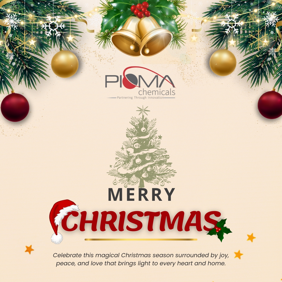 Celebrate this magical Christmas season surrounded by joy, peace, and love that brings light to every heart and home. 🌟

Wishing you all a peaceful holiday and a bright start to the year ahead! ❄️

#piomachemicals #pioma #merrychristmas #christmas #christmas2025