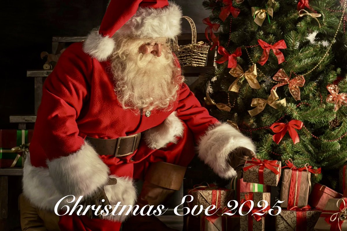 🎅

A dry Christmas Eve evening &amp; night in the county with cloud and clear spells. A northeasterly breeze gusting 25-30mph. 2°C.