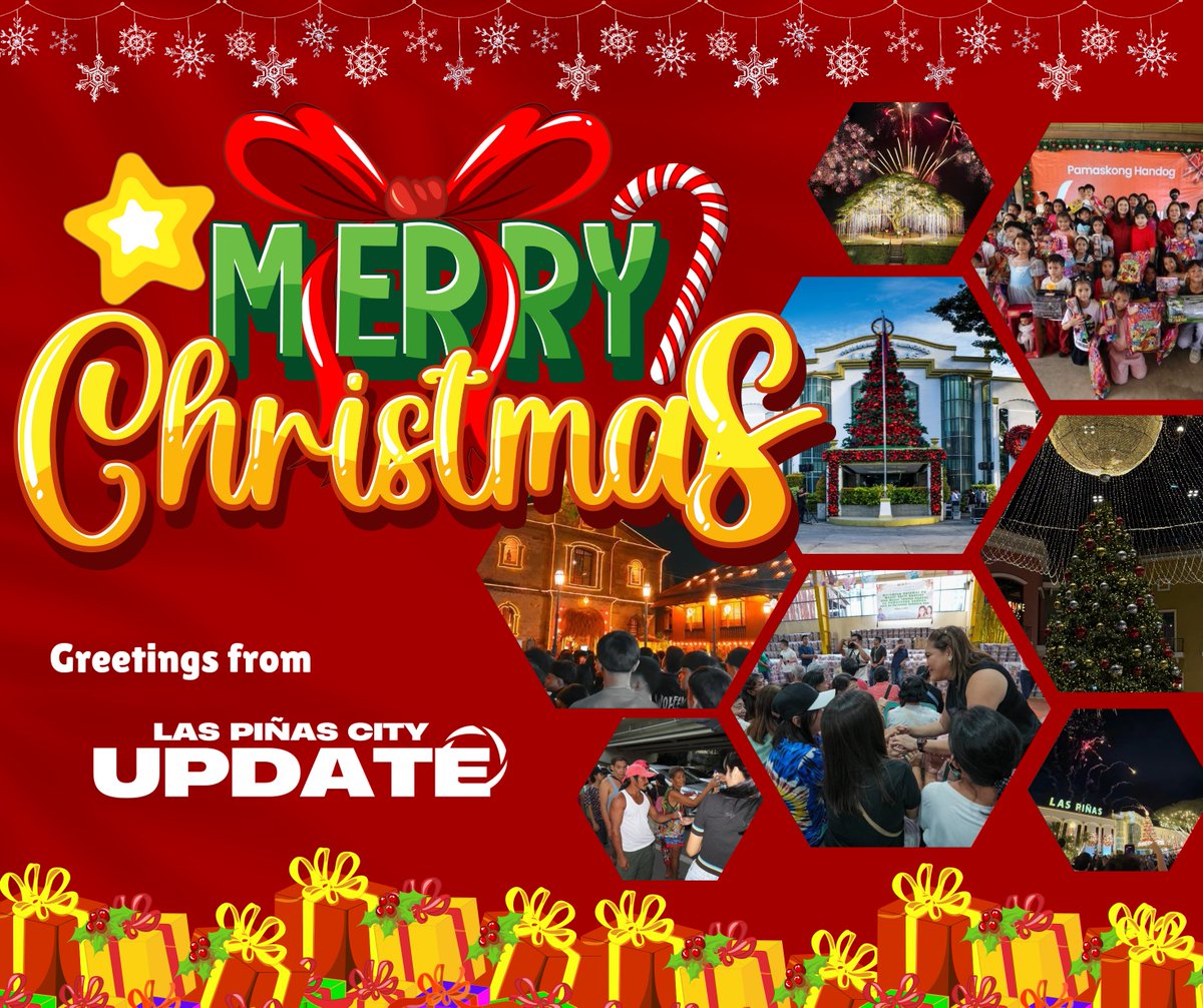 pinas_city's tweet photo. Maligayang Pasko!

#LPCUpdate https://t.co/VwiDZ6I0f0